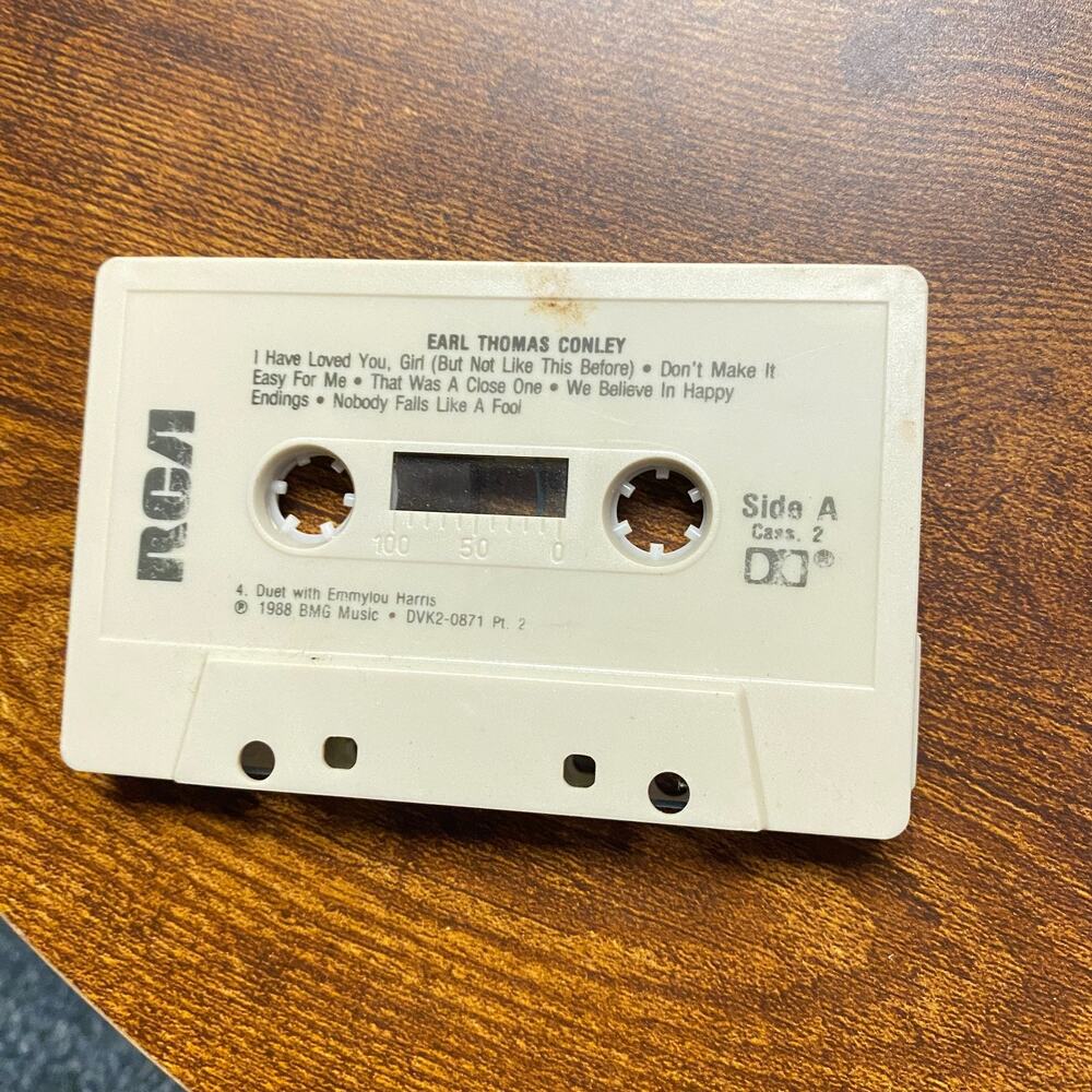 Earl Thomas Conley The Heart Of It All (Cassette, 1988 RCA)